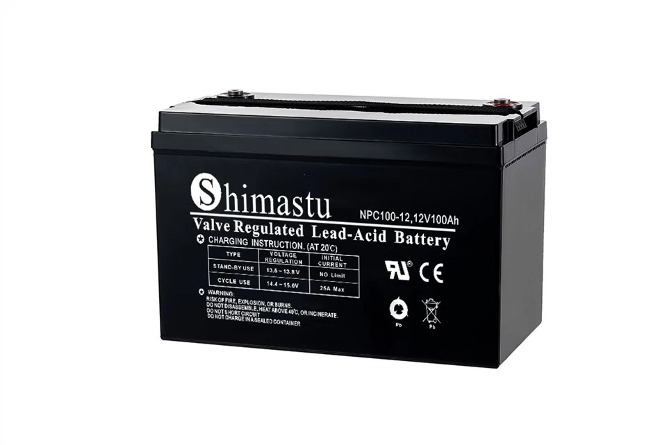 12V100Ah VRLA ڈیپ سائیکل بیٹری
