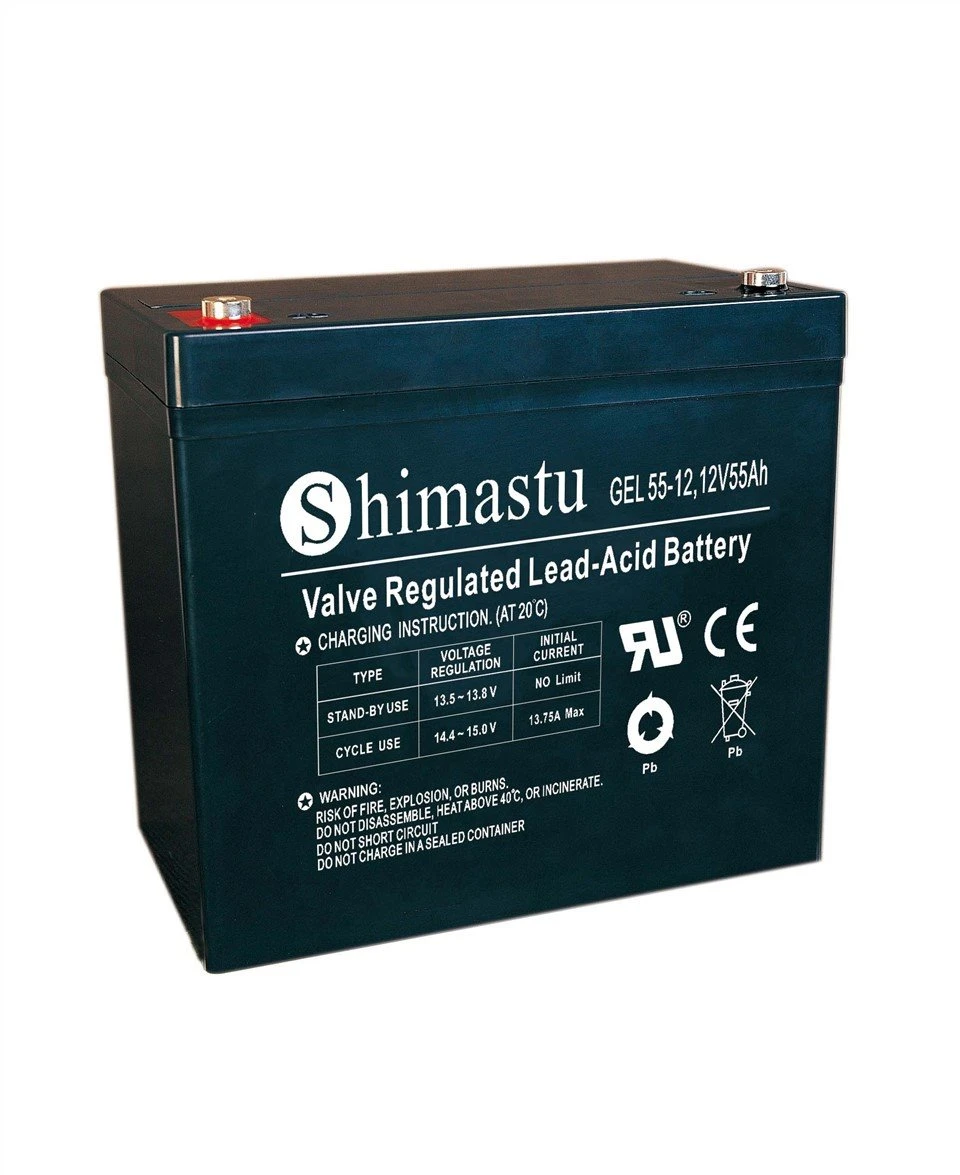 12V 55Ah جیل بیٹری